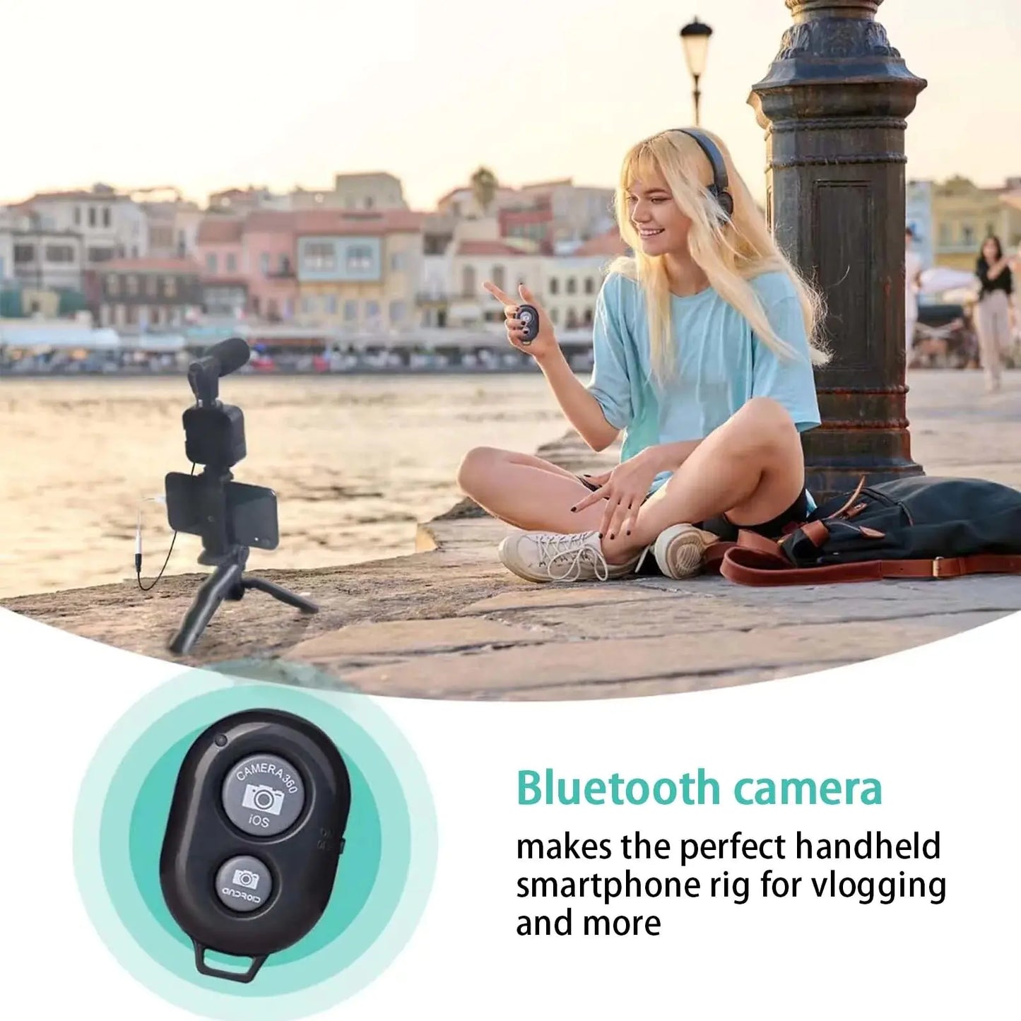 Smartphone Vlogging Kit With Tripod